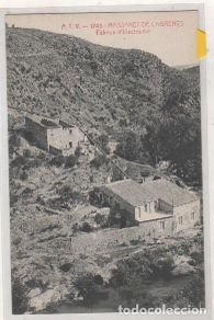 Postales: ATV 1745 Massanet de Cabrenys. Fábrica d´Electricitat. Fábrica de electricidad. Sin circular.